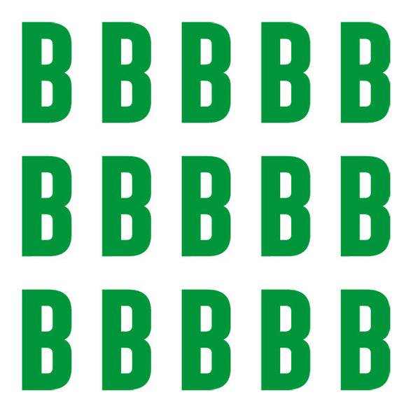 ID4 Euro Large Green Letter B 