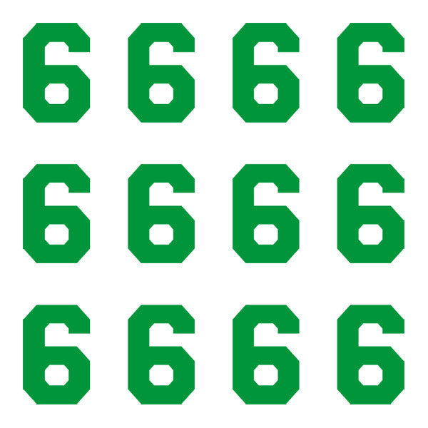 Varsity Pro Large Green Number 6 – iD4Gear